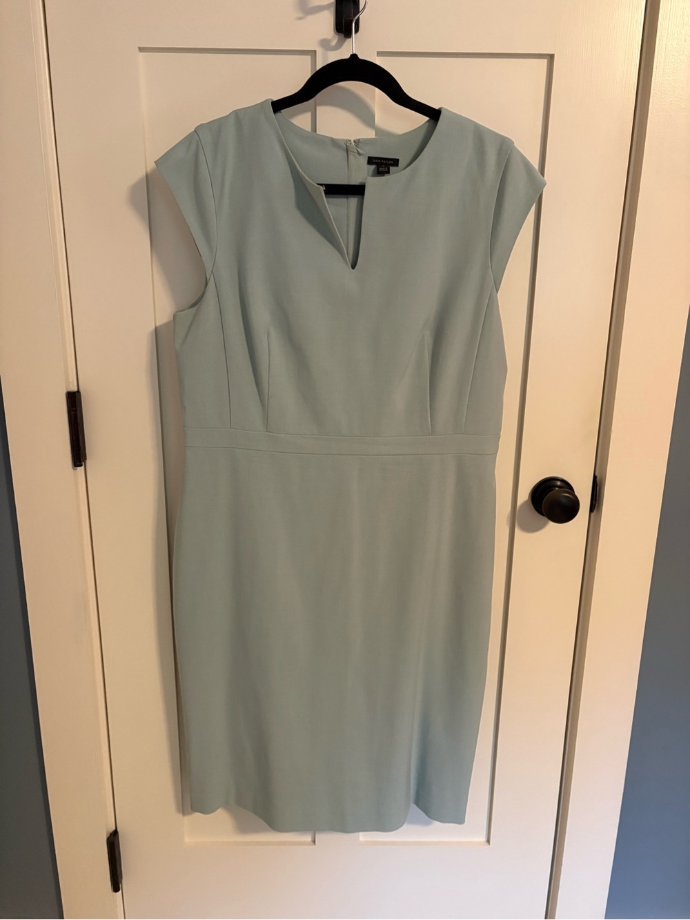 Ann Taylor Light Mint Sheath Dress